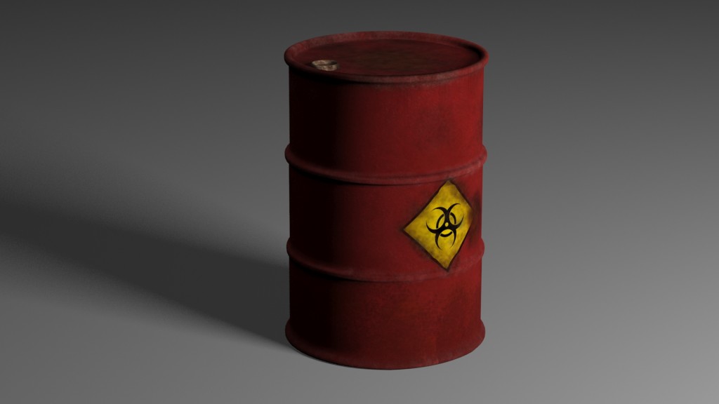 Rusty Oil Barrel preview image 1
